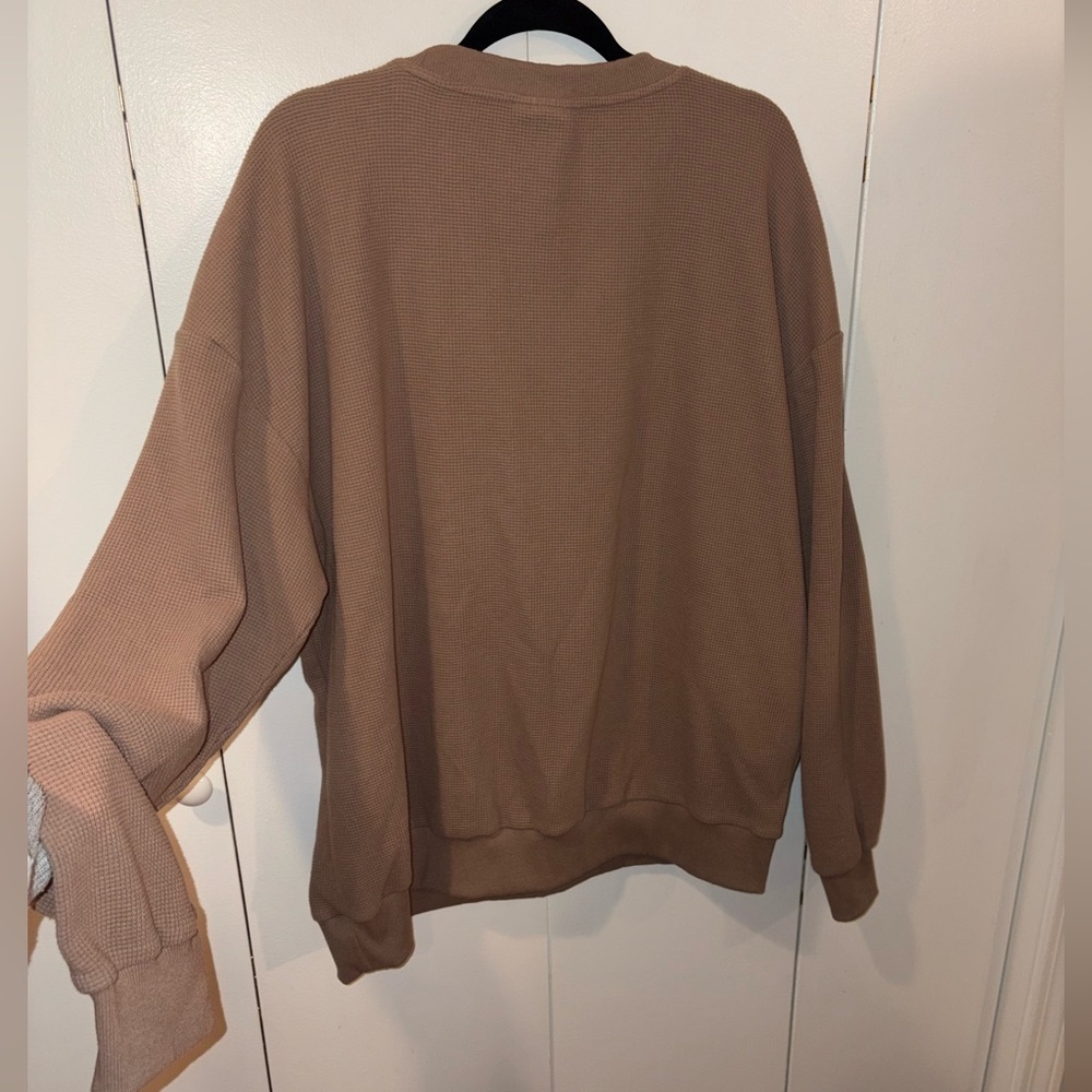 Unisex Comfrt Waffle Knit Sweatshirt size 2X - Picture 5 of 5